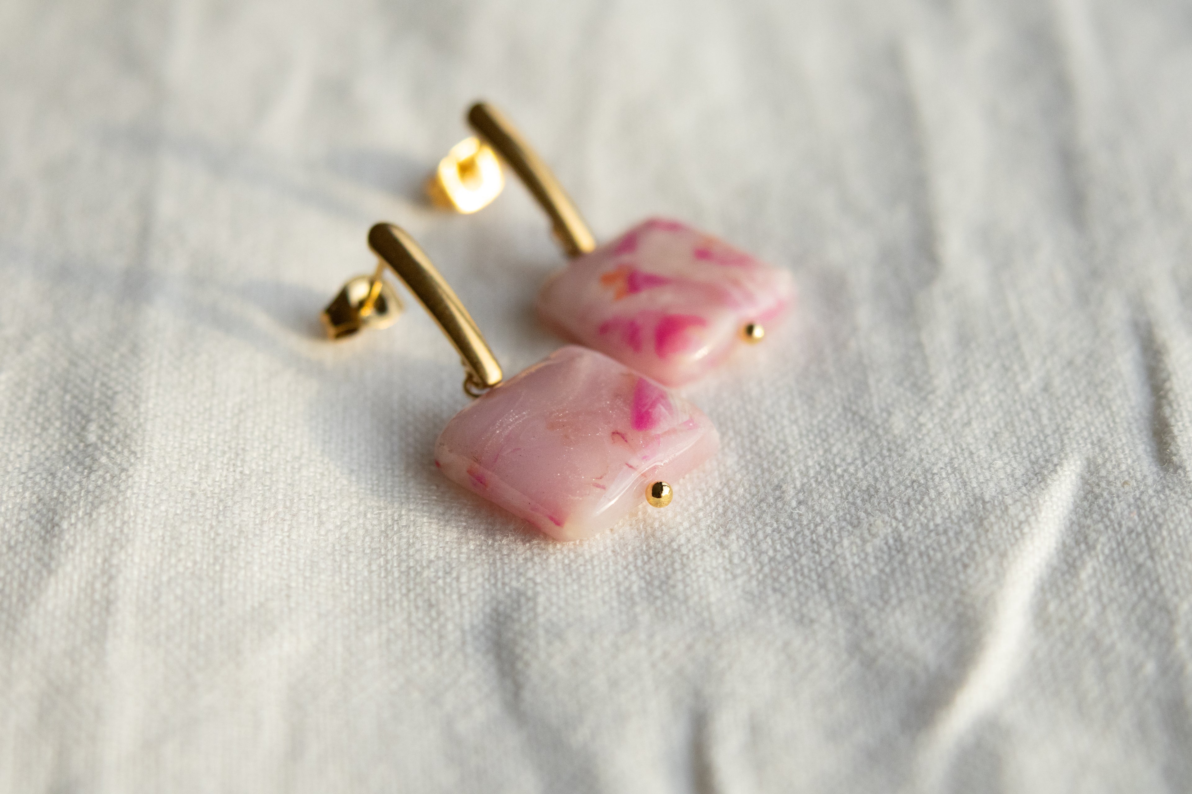 Pendientes Índigo piedra